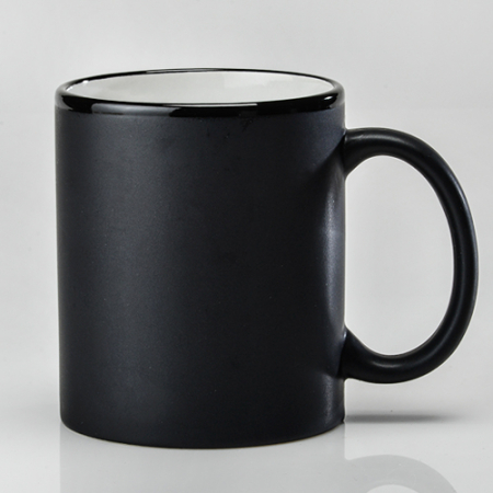 재키 라인 무광 블랙머그 350ml #2