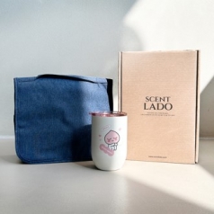 센트라도 트래블 파우치 + 카카오 데일리 스텐 텀블러 세트