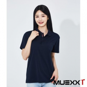 spandex 솔리드 카라티 반팔