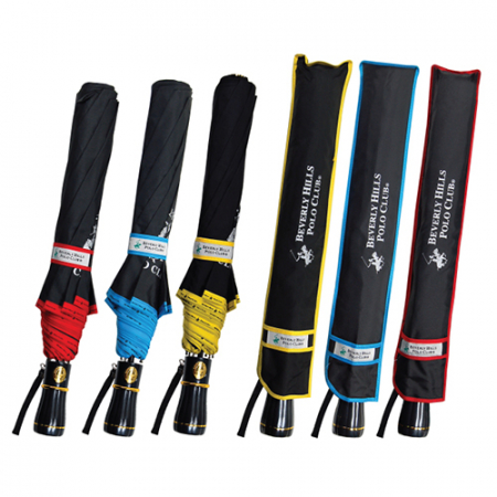 비버리힐스 폴로 2단 뽄지 로고 바이어스 우산 #3