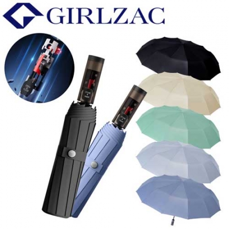 걸작 오토락 누드핸들 특수암막 중대형사이즈 3단 완전 자동우산 #2