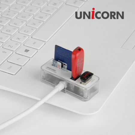 유니콘 USB3.0 멀티 카드리더기 A타입 C타입젠더 겸용 TH-500CR #3