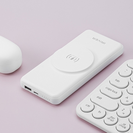 아이리버 대용량 마그네틱 무선 고속 충전 휴대용 보조배터리 10000mAh IWP-10 #5