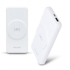 아이리버 대용량 마그네틱 무선 고속 충전 휴대용 보조배터리 10000mAh IWP-10