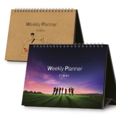탁상 주간플래너 (세움형, 32절, 25절) [주문제작]