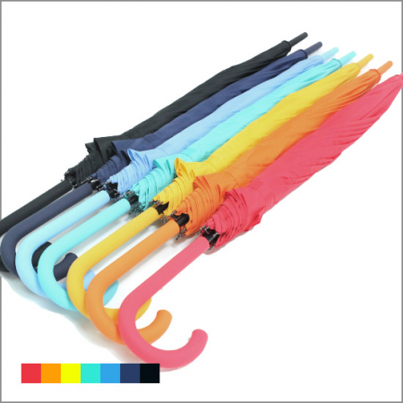 NB 60 자동10K 심플 솔리드 곡자 장우산 #2