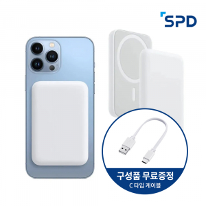SPD 아이폰 갤럭시 맥세이프 보조배터리 5000mAh
