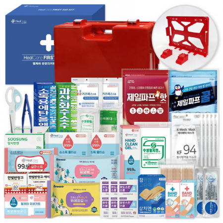 헬케어 안전지키미 구급함 19호(38P) #2