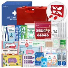 헬케어 안전지키미 구급함 18호(39P)