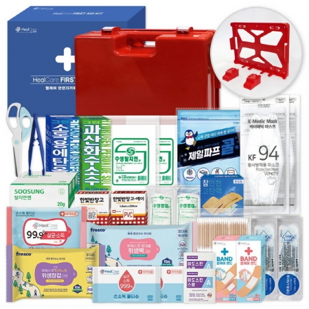 헬케어 안전지키미 구급함 17호(27P) #2