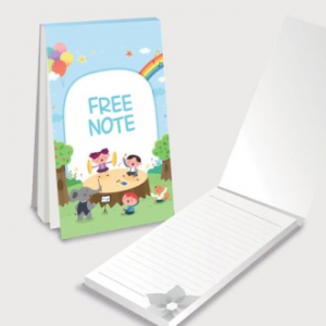 떡메모지 커버형 40절 98x170mm, 50매 // 주문제작