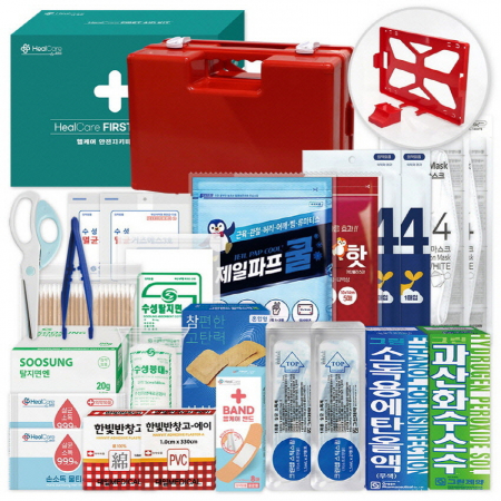 헬케어 안전지키미 구급함 11호(24P) #2