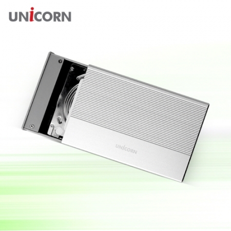 유니콘 A타입 USB3.1 SSD HDD 2.5인치 외장하드 케이스 알루미늄 HDD-600VA #3