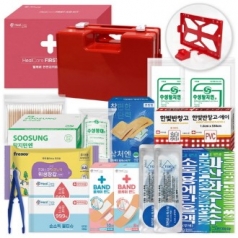 헬케어 안전지키미 구급함 2호(18P)