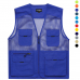 작은이미지: 매직 메쉬 망사 조끼 LD 480 현장조끼 단체조끼 팀조끼 형광조끼 #2