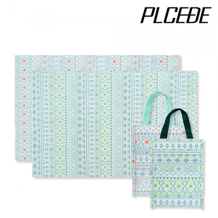 [플씨드] 에스닉 돗자리 + 파우치 가방 세트 #2