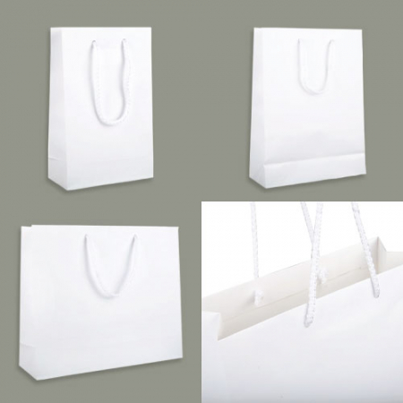 아베오 화이트 종이쇼핑백 시리즈 #2
