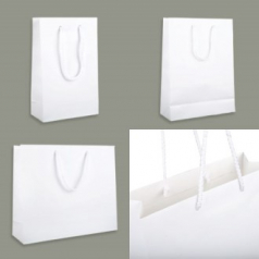 아베오 화이트 종이쇼핑백 시리즈