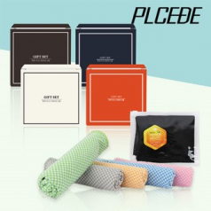 [플씨드] 뱀부얀 쿨타올 1P + 고급 밴딩 쿨토시 1P 2종 세트