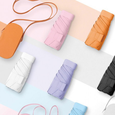 U015 슬림미니 5단우산 답례품 접이식 양산 인쇄 소량 주문제작 미니 우산 #2