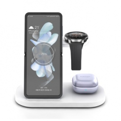 고부기 15w 4in1 갤럭시 고속 무선 충전기 멀티 거치대