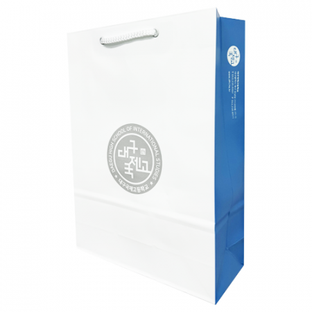 종이 쇼핑백 260x100x360mm 스노우지180g // 제작 #2