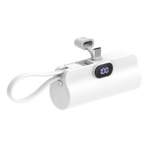 GOAT LED 디스플레이 듀얼 도킹형 보조배터리 5000mAh