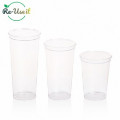 [보틀로만] 리유저블컵 투명(에코젠) 컵 355ml
