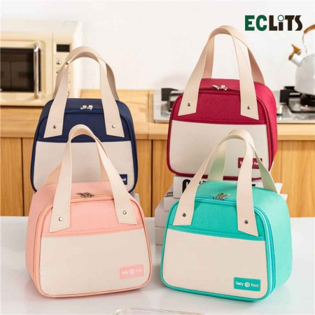 에클리츠 사각 도시락 가방 쿨러백 보온 보냉가방 런치백 #2