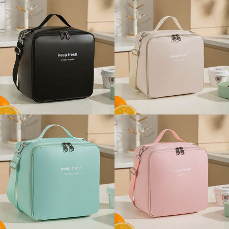 C049 로맨틱스퀘어 보온 보냉백 런치백 인쇄 도시락가방 보냉가방 #2