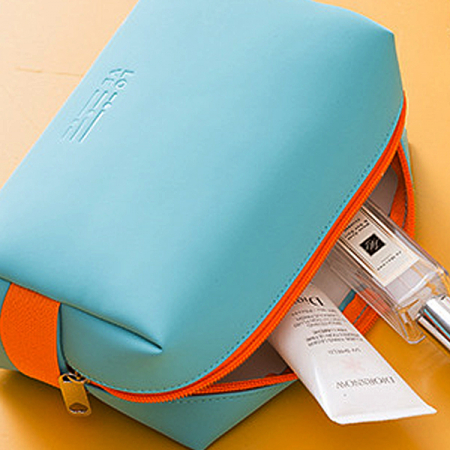 화장품 메이크업 대용량 여성 멀티 수납 파우치 케이스 파스텔 화장품파우치 가방 #4