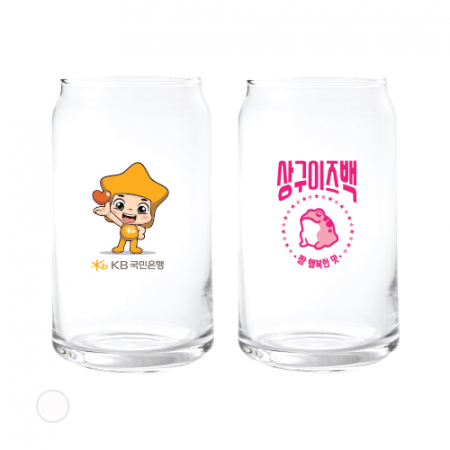 투명 캔비어컵 캔글라스 370ml #2