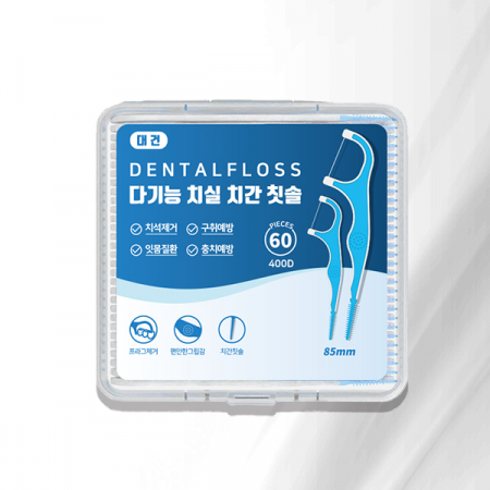 다기능 치실 치간칫솔 (60개입) #3
