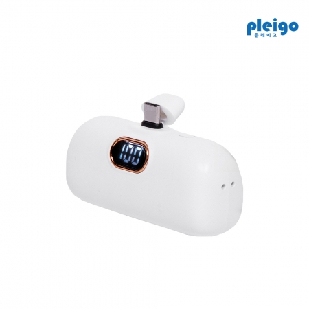 플레이고 UK-40 도킹 포터블 잔량표시 일체형 보조배터리 5000mAh #2