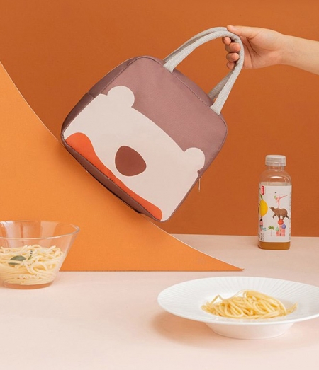 보온 보냉 피크닉 쿨러백, 보온가방, 곰돌이 런치백, 곰돌이 쿨러백, 곰돌이 도시락 가방 #2