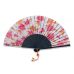 작은이미지: 합죽선 꽃나염 부채, 접이식 부채 #3