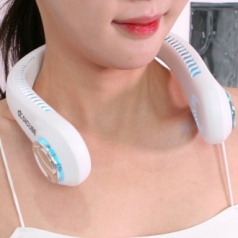 디큐브 LED 넥밴드 목선풍기