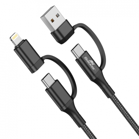 고부기 4in1 60W 패브릭 멀티 포트 고속 충전 케이블 #2