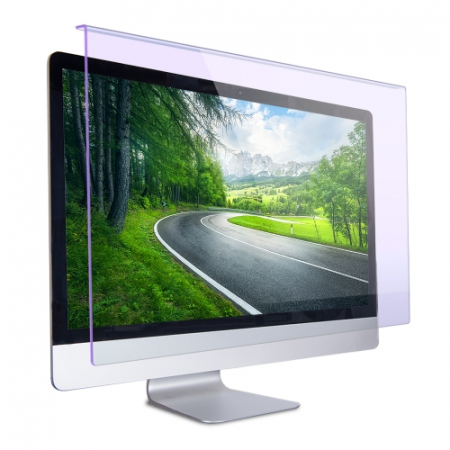 고부기 모니터 거치대 블루라이트 차단 거치식 액정보호 필름 시력보호 화면보호기 27인치 #2