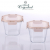 작은이미지: 쉬젤 크리스탈Deep 내열 밀폐용기 2종세트 #2