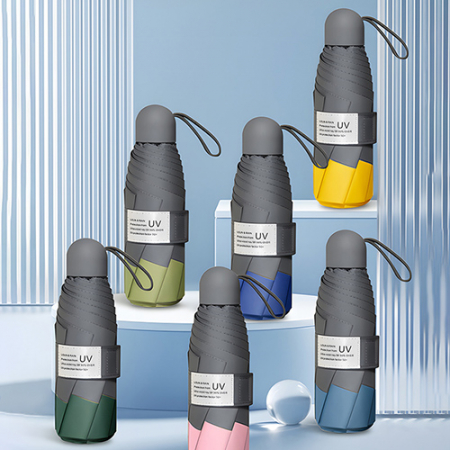 투톤라운드 8K 5단 수동 경량 양우산 #2