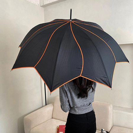 생활더봄 가볍고 튼튼한 예쁜 꽃잎 패션 장우산 #5