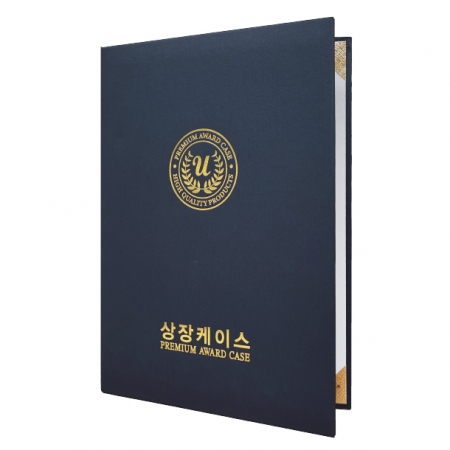 스트라이프 곤색 상장케이스 A4사이즈 HO #3