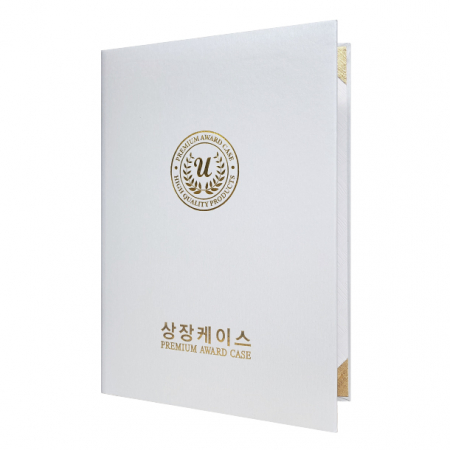 스트라이프 백색 상장케이스, 혼인서약서, 성혼선언문 A4사이즈 HO #3