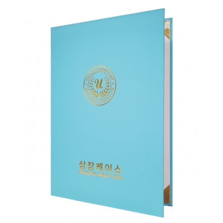 지레자 연하늘 상장케이스 A4사이즈 HO #3