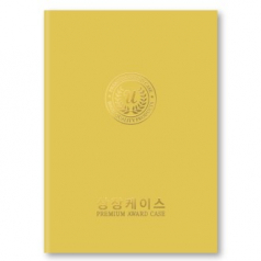 지레자 노랑 상장케이스 A4사이즈 HO