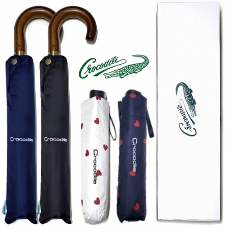 크로커다일 2단 곡자 우산  + 3단 슬림 암막 러블리 (2p) #2