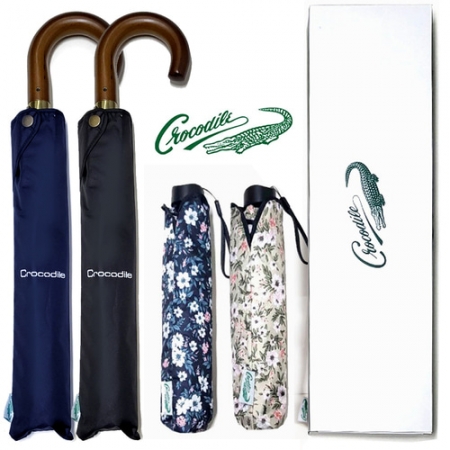 크로커다일 2단 곡자 우산 + 3단 슬림 암막 우산 세트 (2p) #2