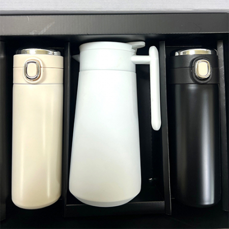 데일리 워터저그 860ml + 스텐 304 보온냉 이중진공 온도텀블러 420ml 3종세트 #2