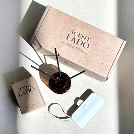 [센트라도] 미니 디퓨저 50ml + 펌핏 도킹형 보조배터리 세트 #3